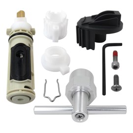 Replacement Cartridge for 1 222 with Removal Tool 104421 & Handle Adapter Kit 116653 for Moen Posi-Temp Shower System - Scald Guard with Adjustable Temperature Limit Stop