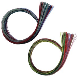 Mizuhiki Soukichi 2020α2 Silk Roll Mizuhiki [S] Set + [P] Set 24 Popular Colors Selected by Long-established Artisans Total of 240 Pieces