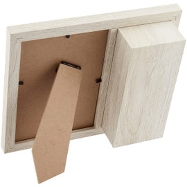 Maruwa Boeki 400893502 Arranged Photo Frame, L, Off White, 7.5 x 2.2 x 8.7 inches (19 x 5.5 x 22 cm)