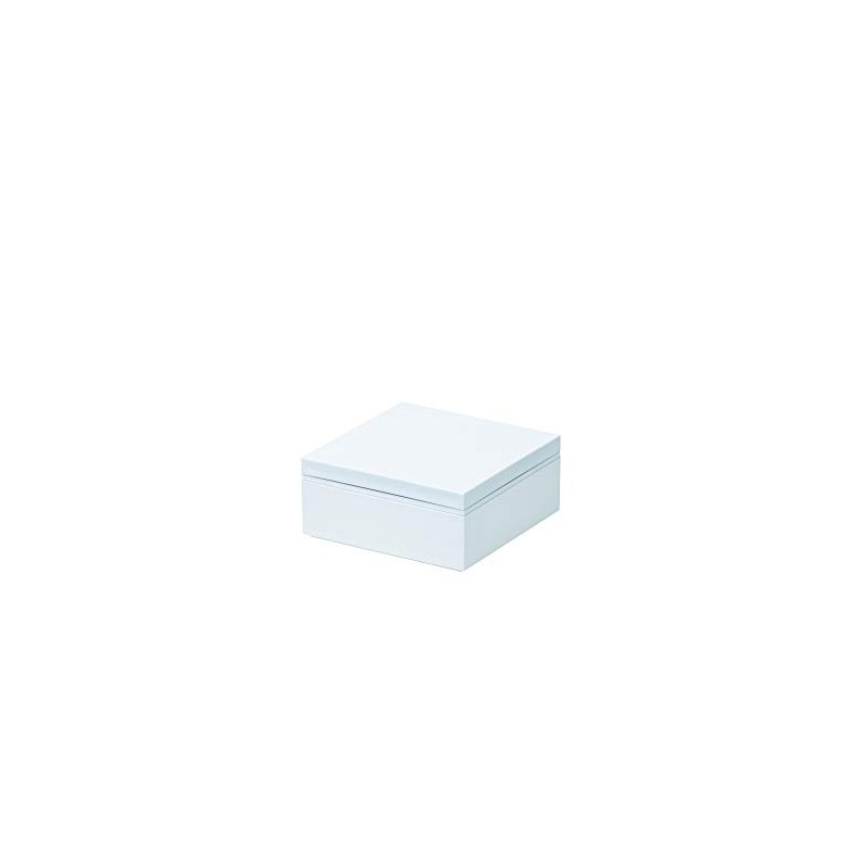 Pearl Metal D-6593 Everyday Heavy Box, 1 Tier, White with