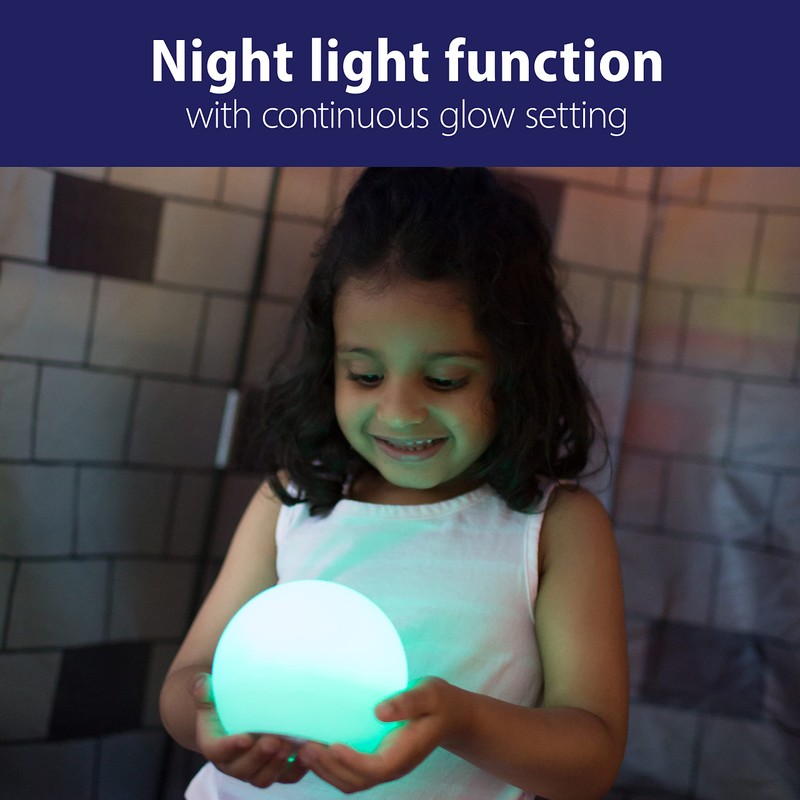 Soft Glow Silent Timer & Color Changing Light for Baby