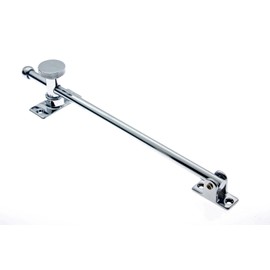 idh by St. Simons 21001-026 Professional Grade Quality Genuine Solid Brass Casement Adjuster, 10-Inch, Polished Chrome