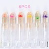 BINGBRUSH 6 Pcs Crystal Flower Jelly Color Changing Lipstick,Long Lasting