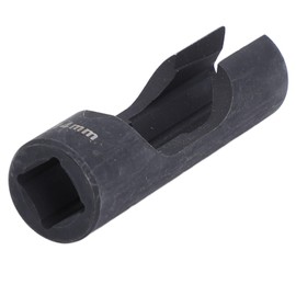 Fuel Line Nut Wrench, Fuel Line Socket 1/2in Drive Chrome Vanadium Steel Efficient Removal for Fasteners On Injector Lines Bent Pipes EGT Sensors (14mm)