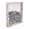 FramePro Shadow Box Seashell Collection White 11x14 Top Loading Display