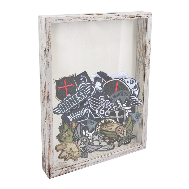 FramePro Shadow Box Seashell Collection White 11x14 Top Loading Display