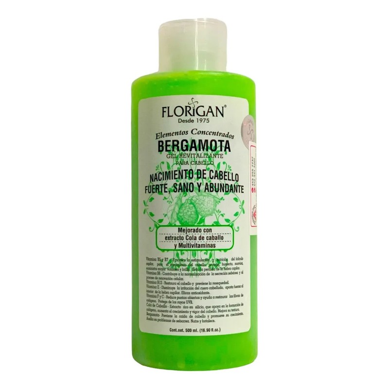 Bergamota Kit Shampoo, Acondicionador Y Gel Florigan