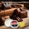 sartyee Leather Cleaner and Conditioner, Cleaning & Recoloring Cream for
