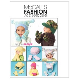 McCall's Patterns M5253 Infants/Toddlers' Hats and Mittens