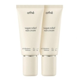 Ate Vegan Relief Inorganic Sunscreen 50ml x 2 / 아떼 비건 릴리프 무기자차 선크림 50ml 2개