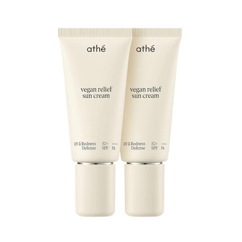 Ate Vegan Relief Inorganic Sunscreen 50ml x 2 / 아떼