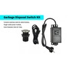 Garbage Disposal Switch Kit,Sink Top Garbage Disposal Button,Include Single Outlet