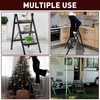 3-Step Ladder, Folding Step Stool for Kitchen/Closet/Garage, Sturdy & Lightweight