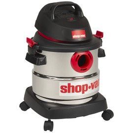 Shop-Vac 5989300 5-Gallon 4.5 Peak HP Stainless Steel Wet Dry Vacuum,Black, Black
