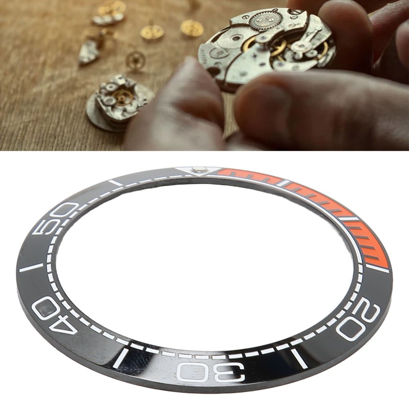Watch Bezel Insert 41.5mm Ceramic Watch Bezel Ring Repair Replacement
