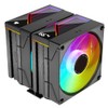 Jungle Leopard KF620-DGT CPU Air Cooler, Dual ARGB PWM Fans,