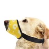 Dog Muzzle,Soft Nylon Print Dog Muzzles for Small Medium &