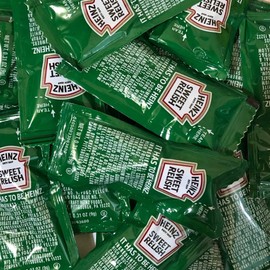 Heinz Sweet Relish Single Packs 50 Packs