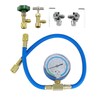 Wisepick R290 and R600A Charging Hose and Gauge Set with