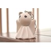 Terunyan 3D 3D Keychain, Teru Teru Bozu, Cat, white