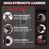 REKCKRUL 2-1/2" (64mm) TCT Carbide Hole Saw Kit for Metal
