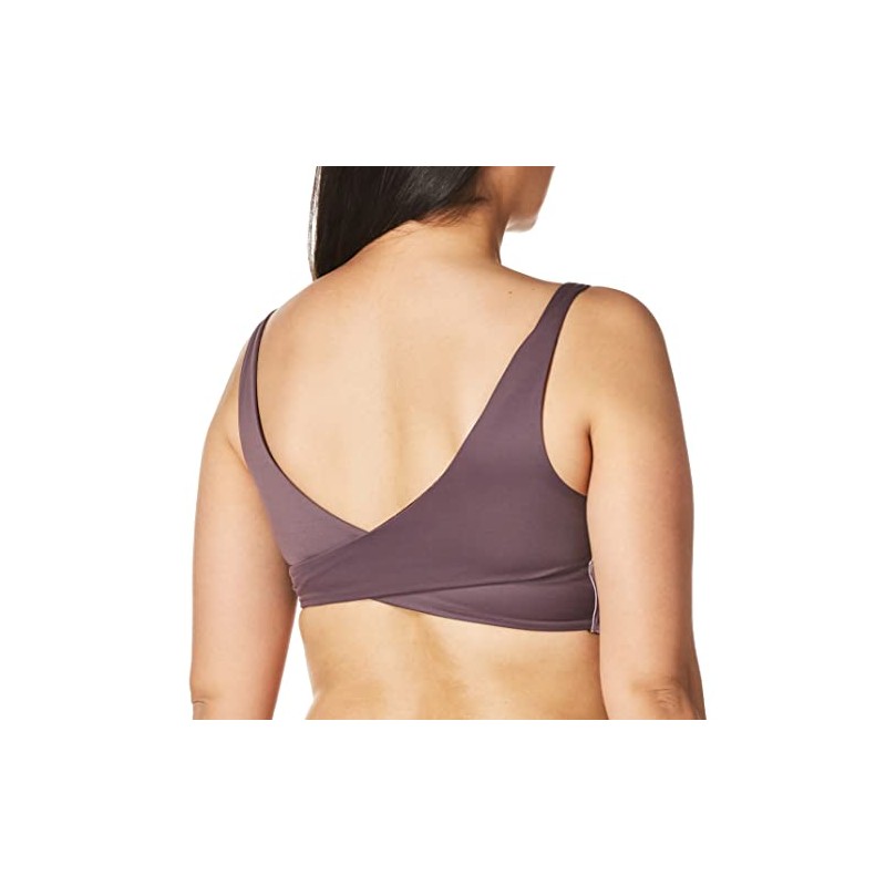 Maaji - Sujetador deportivo reversible para mujer, diseño de torcido,
