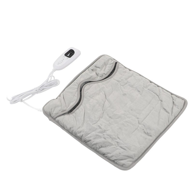Electric Heated Foot Warmer Auto Shut Off Plug in Portable