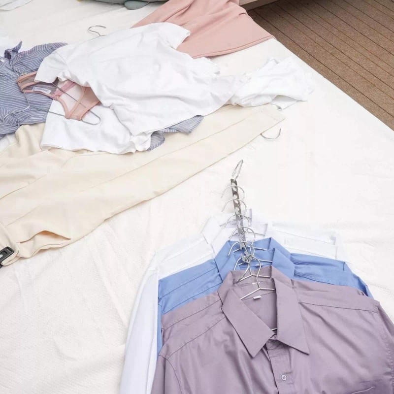 Universo en Linea Set 5 Ganchos Organizadores Ahorrador Espacio Closet