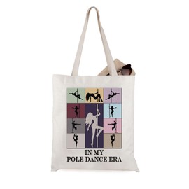 JTOUK Pole Dance Lover Gift In My Pole Dance Era Bag, Pole Dance Era Tote Eu
