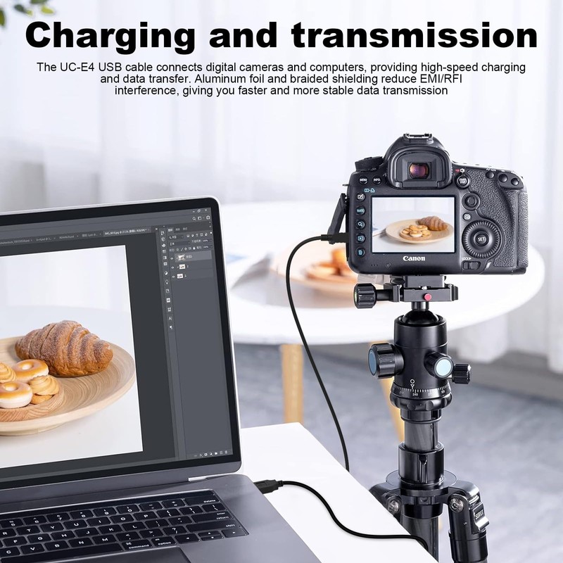 UC-E4 USB Cable for Nikon Compatible with Nikon D40 D40X