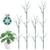 Qaobo 10 Pack Stackable Plant Support Stakes, Climbing Plant Support