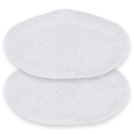 KEEPOW Washable Microfiber Cleaning Pads for Polti Vaporetto Steam Mops, 2 Pack, Compatible with SV400, SV420, SV440 Models
