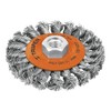 Truper CATR-4ES, Carda para esmeriladora angular, circulares, alambre trenzado, calibre