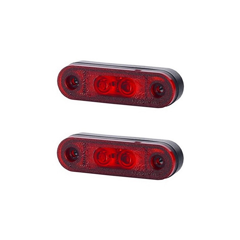 BUL BARS 2 x 2 SMD LED Red Side Light