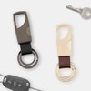[Slip On] Key Ring (Carabiner Key Ring, ZHK-2202, Black, Square)