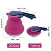 Creative Portable Silicone Kettle Outdoor Silica Gel Folding Coffee Compression