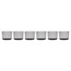 Oneida 895981 Stackables Smoke Short Glasses, Set Of 6