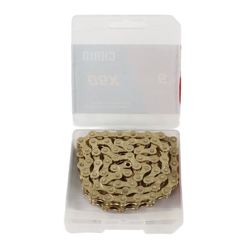 Manganese Steel 9 Speed Bicycle Chain for Road Mountain Bikes,
