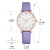 CIVO Ladies Watches Leather Strap: Simple Easy Read Ladies Analogue