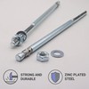 SKIR'CO (Pack of 4) Galvanised Wedge Anchors M10 x 250