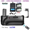 For Sony Kastar Battery Grip Combo for Sony Alpha a6300