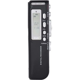 SQUADO - Audio Voice Recorder with LCD Display, Compact and Portable, Ideal for School, Meeting, Interview, Leisure, Recording Easy to Start 8GB
