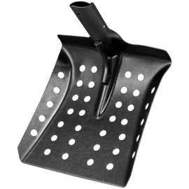 USHOBE Garden Drain Shovel 9.64X8.66In Reusable Thick Mud Sifting Scoop with Holes Multi-Functional Drain and Sewer Cleaning Tool Comfortable Grip for Efficient Outdoor Maintenance