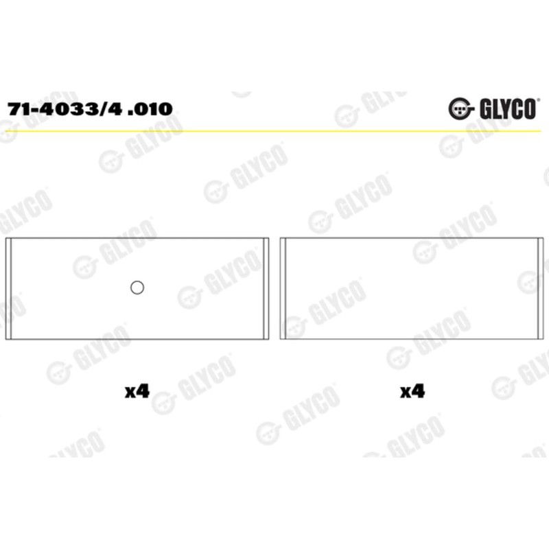 Glyco 71-4033/4 .010 Piston Rod Bearing
