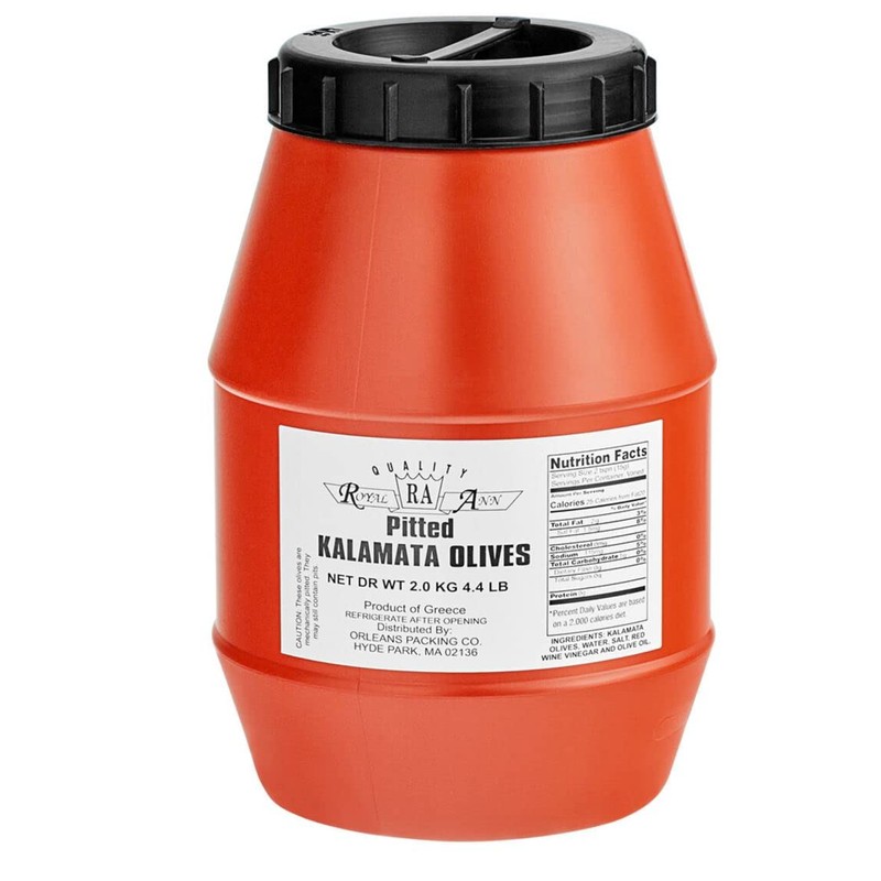 Whole Kalamata Olives Plastic Keg 2 kg nt wt ea