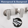 Vanloory Coat Hook Rack, Wall Mounted Coat Rack with 6