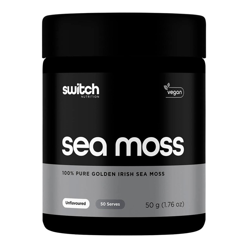 Switch Nutrition Organic Irish Sea Moss, 60 Capsules