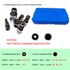 Multi-Tooth Socket Set M4 - M18 Internal Spline Socket Spanner