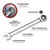 Performance Tool W30351 Professional Chrome Vanadium Metric 11mm Ratcheting Wrench