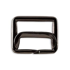 Side Pant Buckle Strap Keeper 3/4" 2 Pack Black Oxide for Adjusting The Waistband on Tuxedo and Other Pants